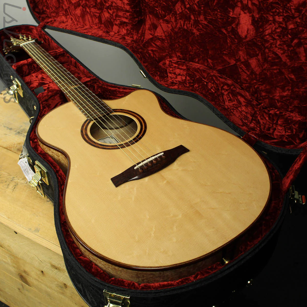 PRS Paul Reed Smith Private Stock Angelus Acoustic Guitar RARE White Bubinga - Image 15