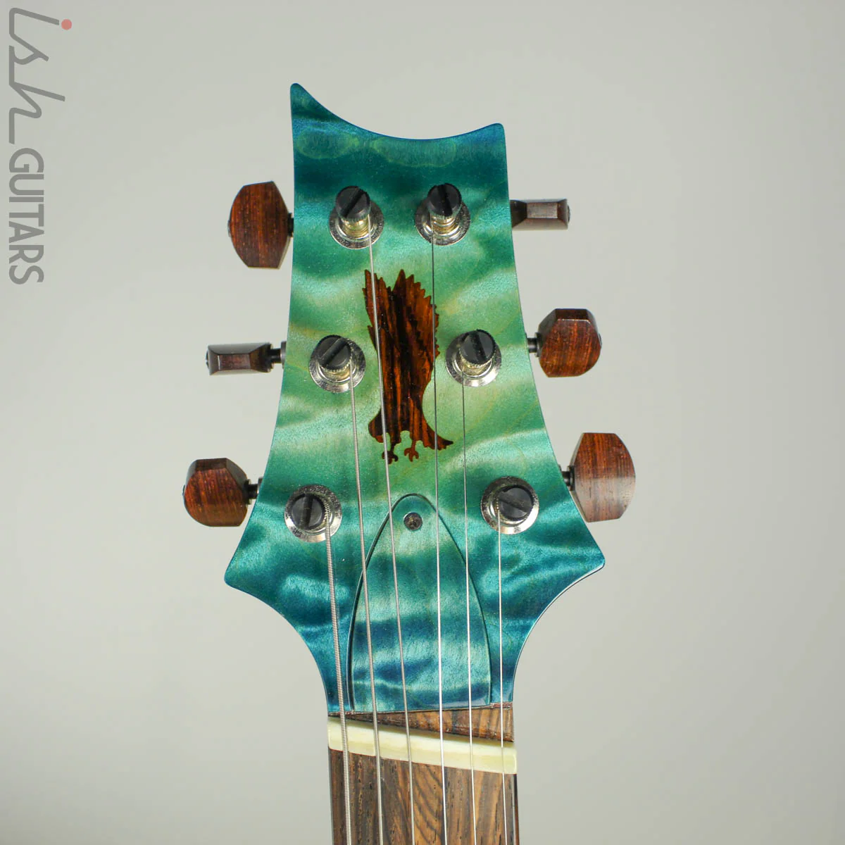 PRS Paul Reed Smith Private Stock Custom 24 Multi-Scale Quilted Maple Double Faded Aquamarine Glow - Image 7