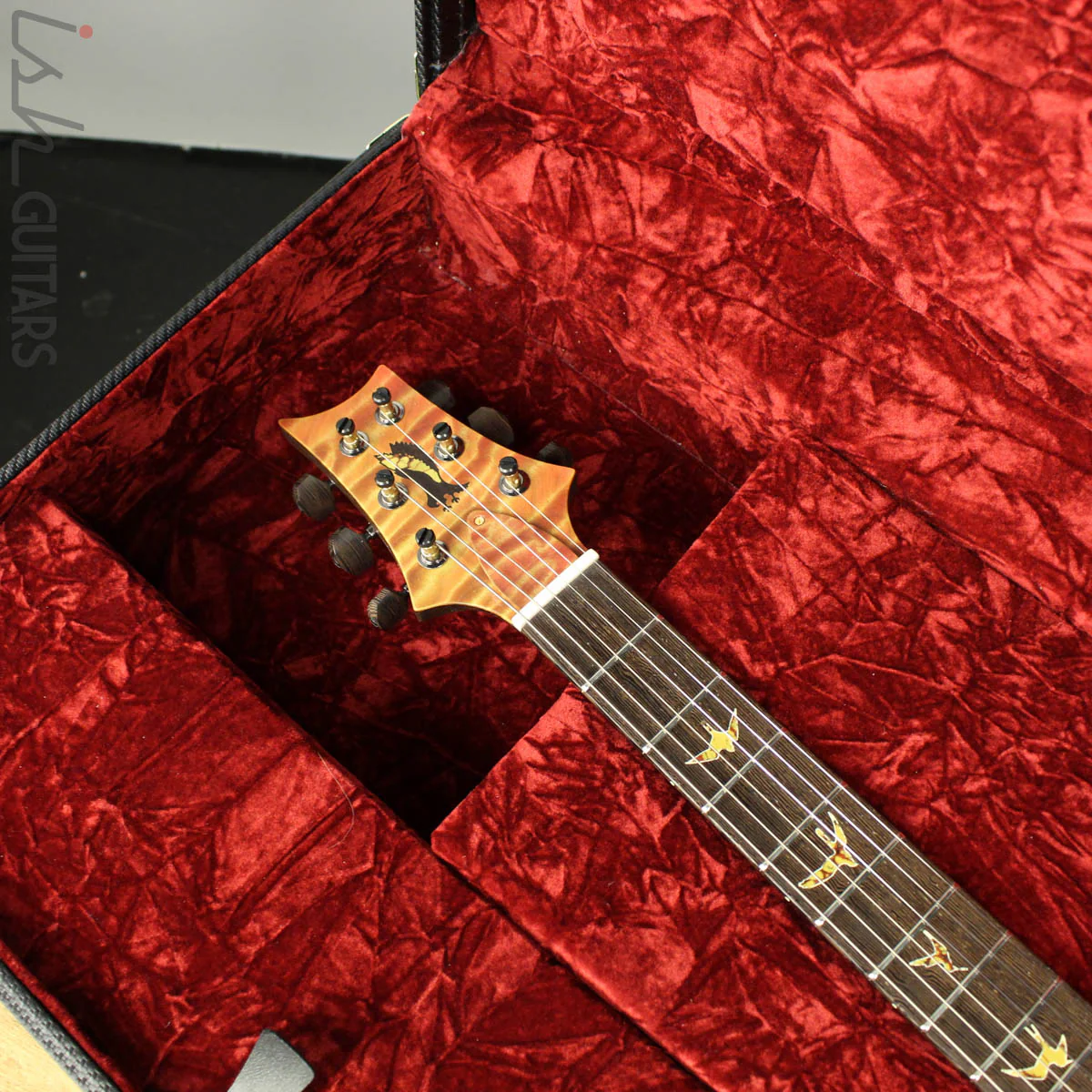 2018 PRS Paul Reed Smith Private Stock McCarty 594 One Piece Quilted Maple Wenge Neck Prickly Pear - Image 20