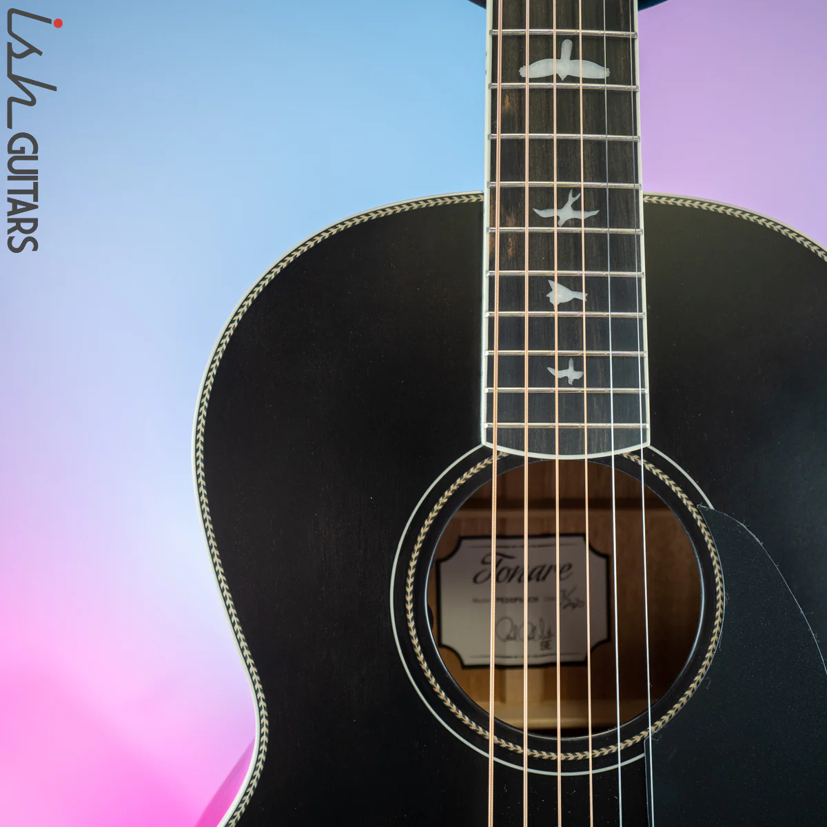 2020 PRS SE Parlor P20E Charcoal - Image 3