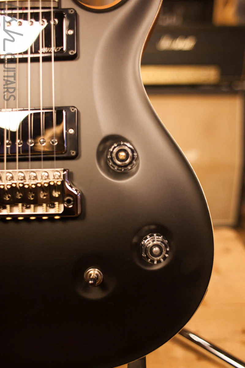 PRS Paul Reed Smith Wood Library Custom 24 Black Natural Back - Image 4