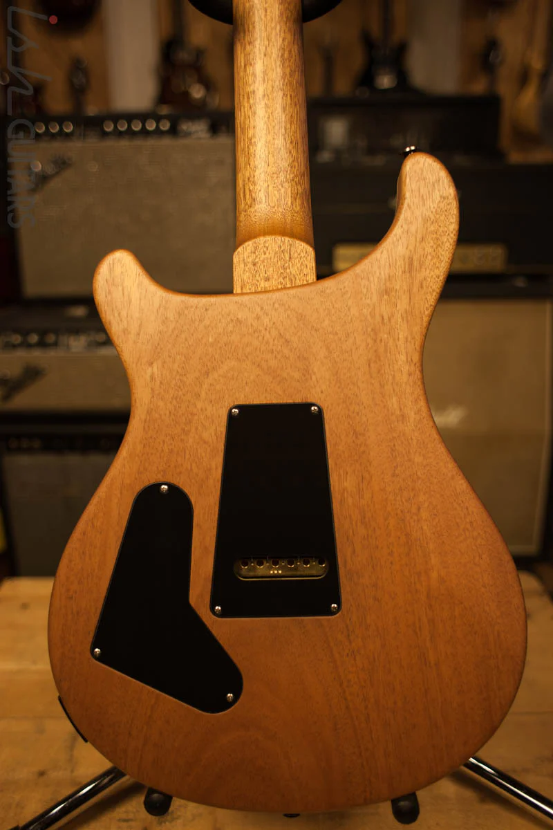 PRS Paul Reed Smith Wood Library Custom 24 Black Natural Back - Image 8
