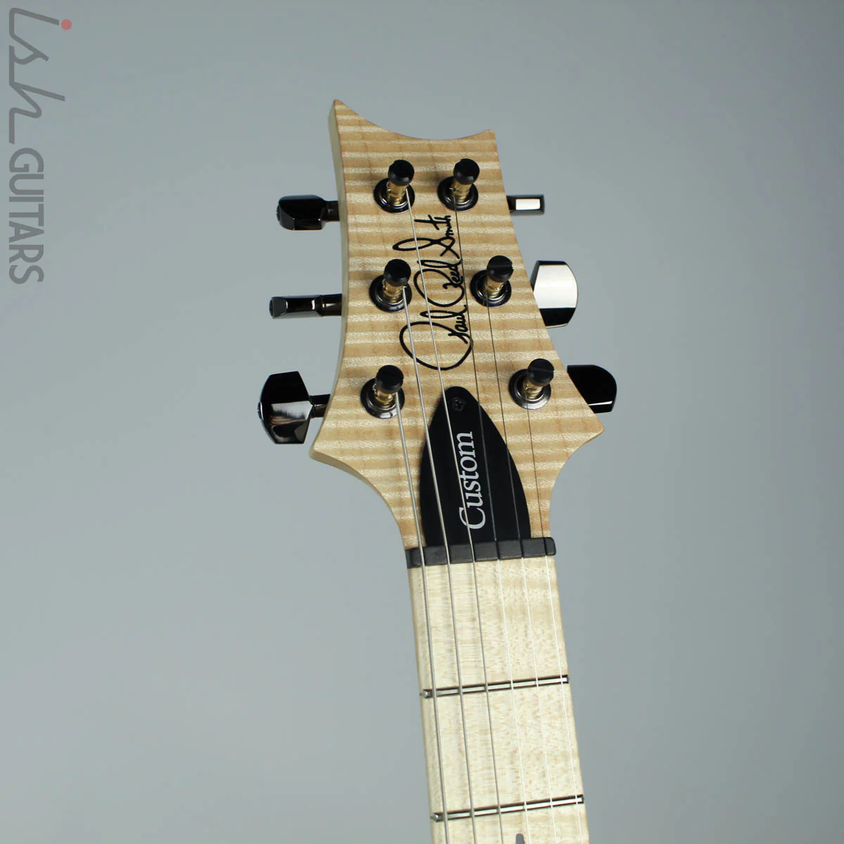 PRS Paul Reed Smith Wood Library Custom 24 Opaque Grandma Hannon Pink Figured Maple Neck - Image 6