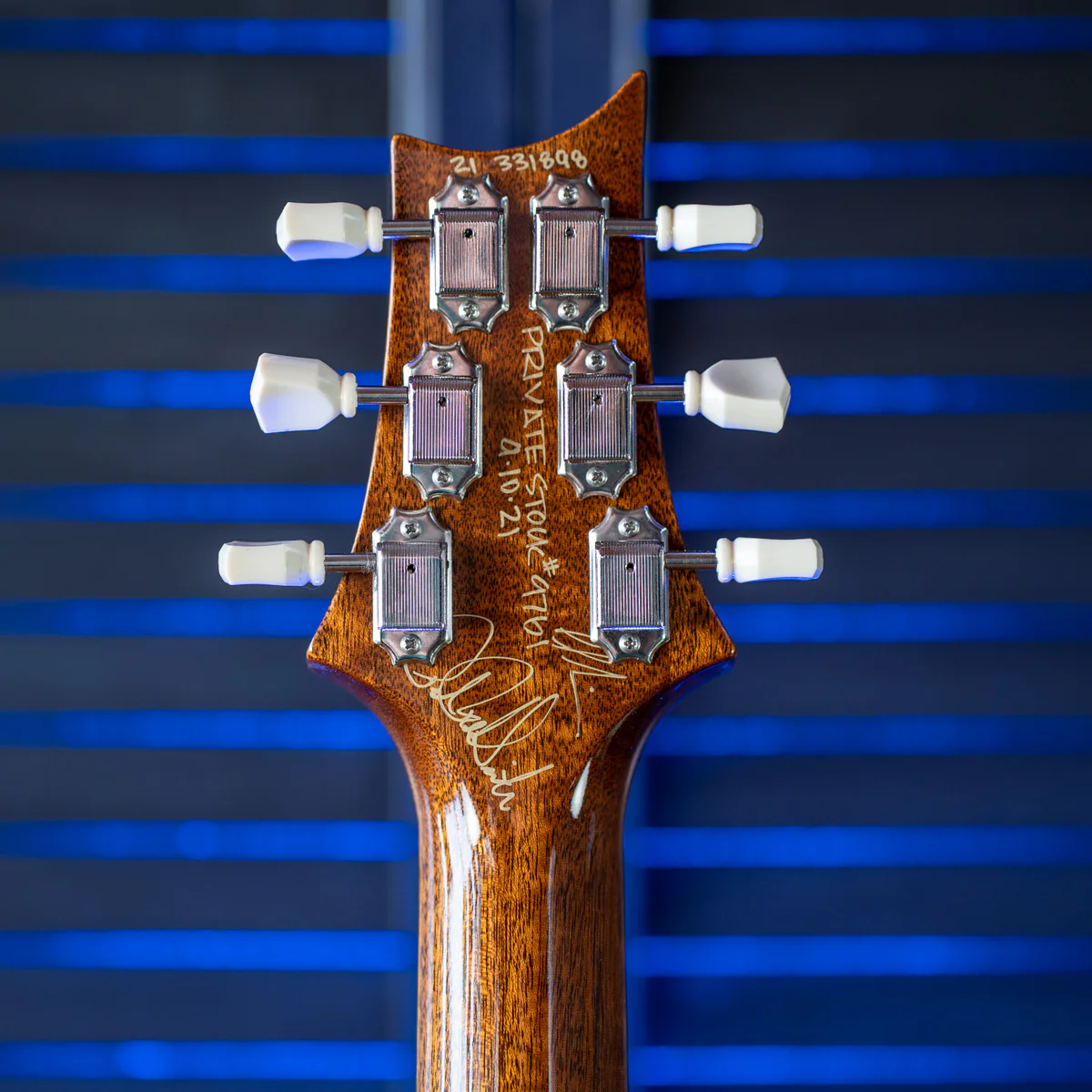 2021 PRS Private Stock Paul’s Guitar Bonnie Pink Smoked Burst - Image 13