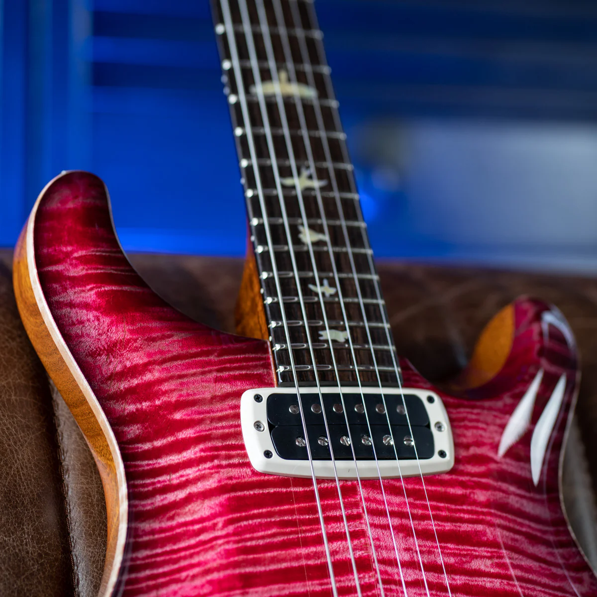 2021 PRS Private Stock Paul’s Guitar Bonnie Pink Smoked Burst - Image 5