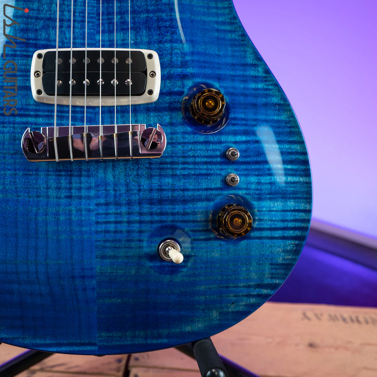 PRS Paul's Guitar Faded Blue Jean - Image 4