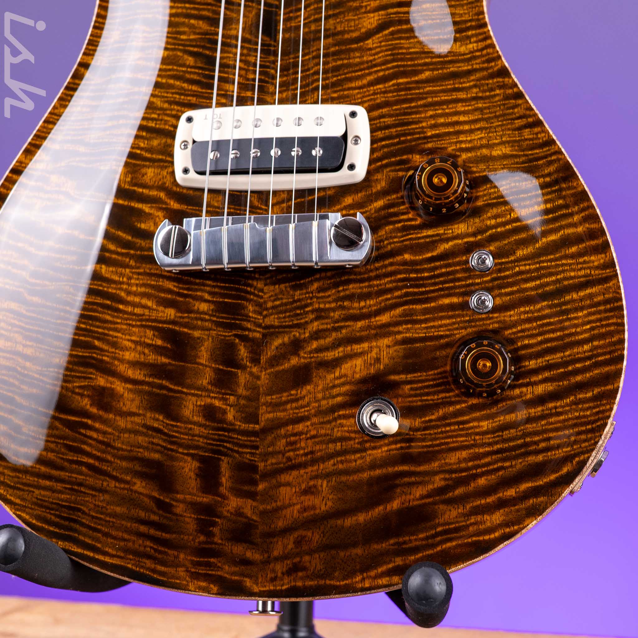 PRS Paul's Guitar Mango Top Limited Edition Tiger Eye - Image 5