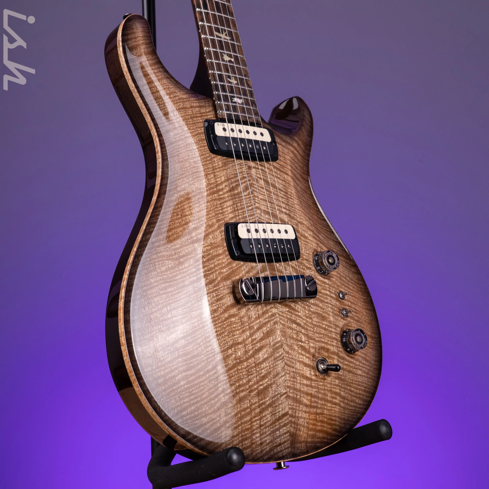 PRS Paul's Limited Mango Top Custom Color Natural Smokeburst - Image 3