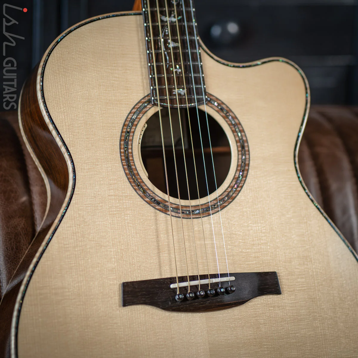 PRS Private Stock Angelus Acoustic Brazilian Rosewood Adirondack Spruce - Image 10
