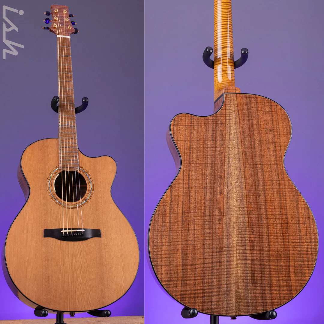 PRS Private Stock Acoustic Angelus Cutaway Cedar Top Walnut Back/Side