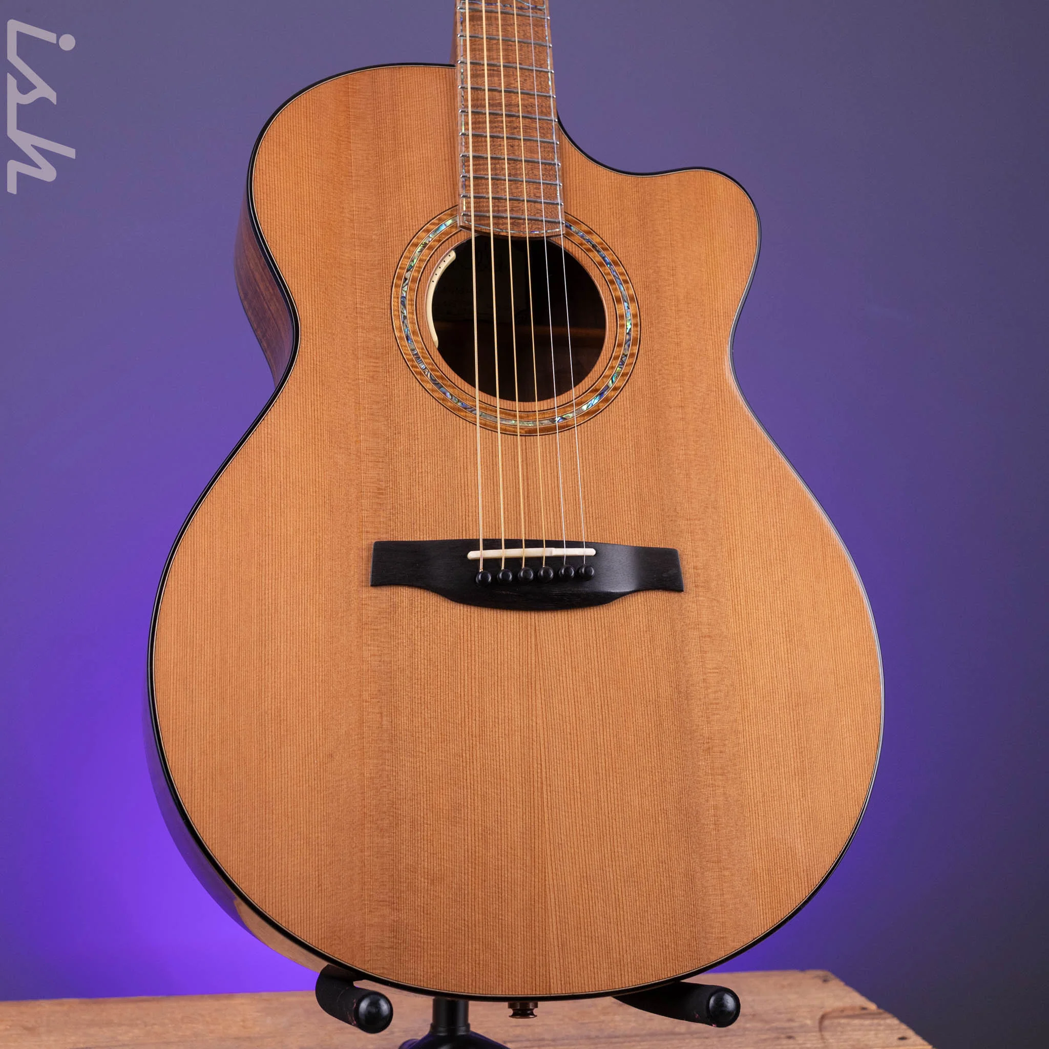 PRS Private Stock Acoustic Angelus Cutaway Cedar Top Walnut Back/Side - Image 2