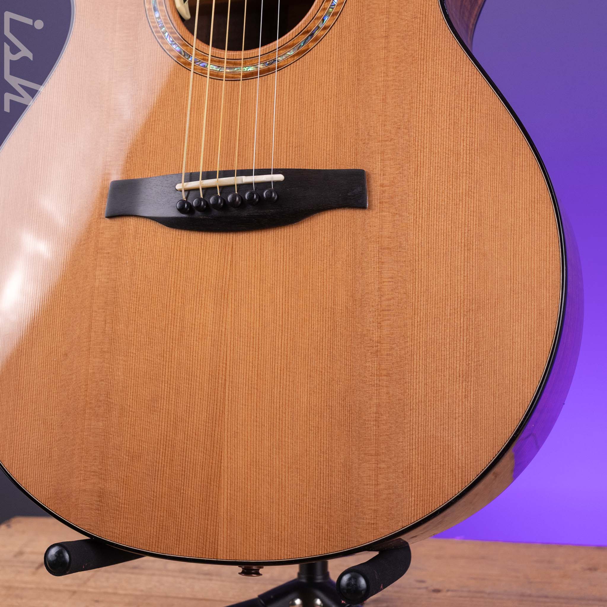 PRS Private Stock Acoustic Angelus Cutaway Cedar Top Walnut Back/Side - Image 8