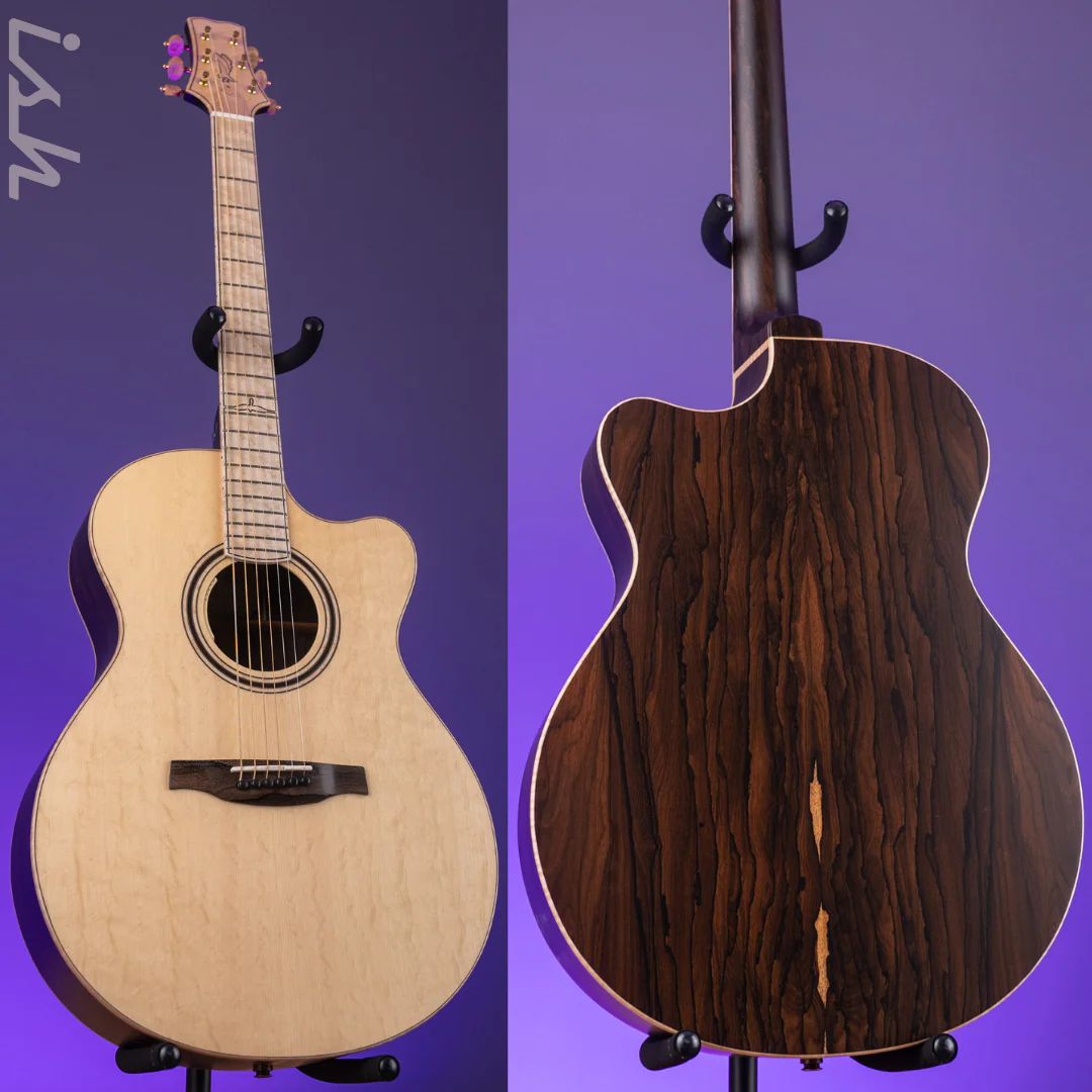 PRS Private Stock Angelus Acoustic Guitar Ziricote Bearclaw Spruce