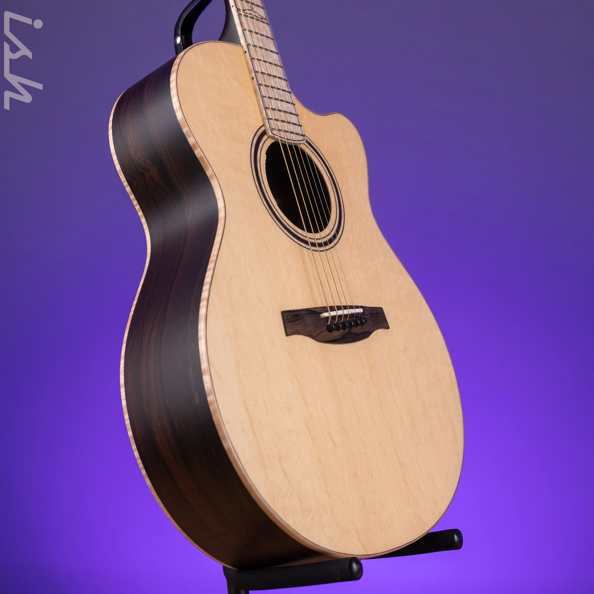 PRS Private Stock Angelus Acoustic Guitar Ziricote Bearclaw Spruce - Image 4