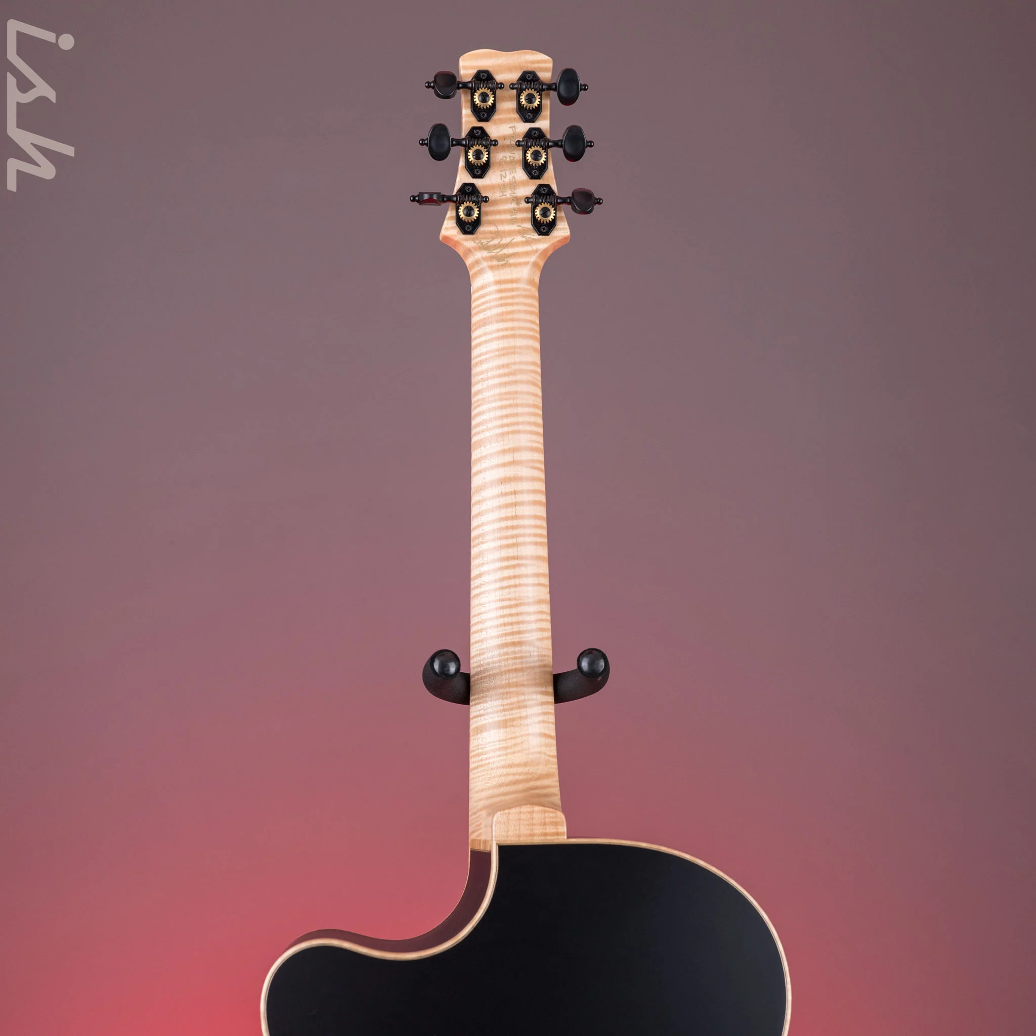 PRS Private Stock Angelus Acoustic Matte Black Back & Sides - Image 13
