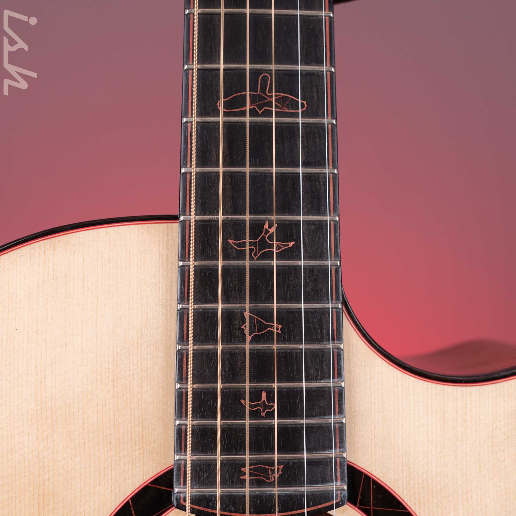 PRS Private Stock Angelus Acoustic Pink Ivory Back & Sides - Image 7