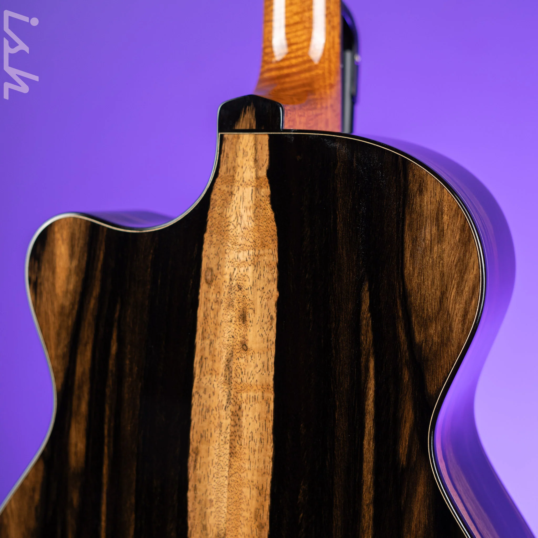 PRS Private Stock Angelus Cutaway Cedar Top Exotic Ebony Back Acoustic Guitar - Image 12