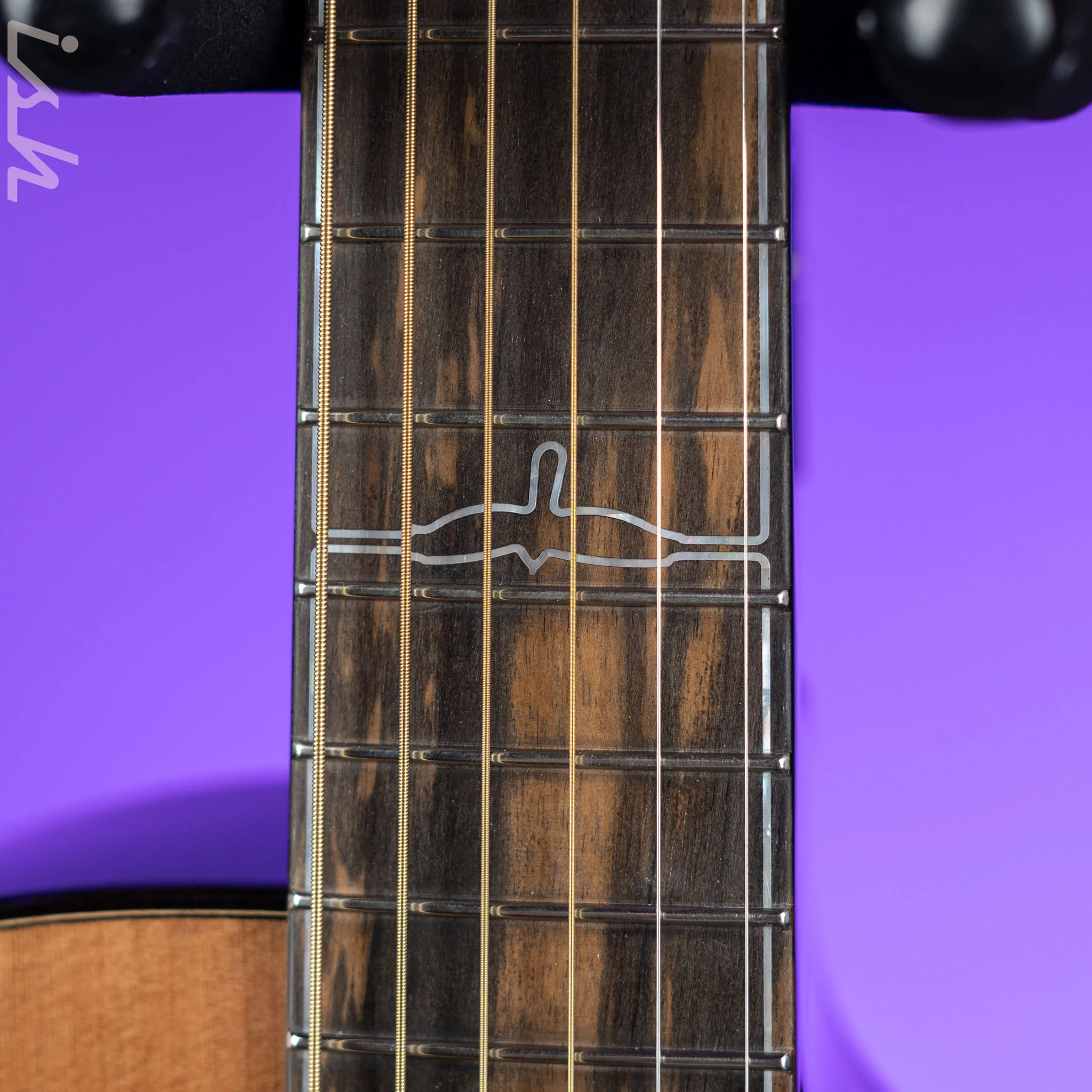 PRS Private Stock Angelus Cutaway Cedar Top Exotic Ebony Back Acoustic Guitar - Image 8