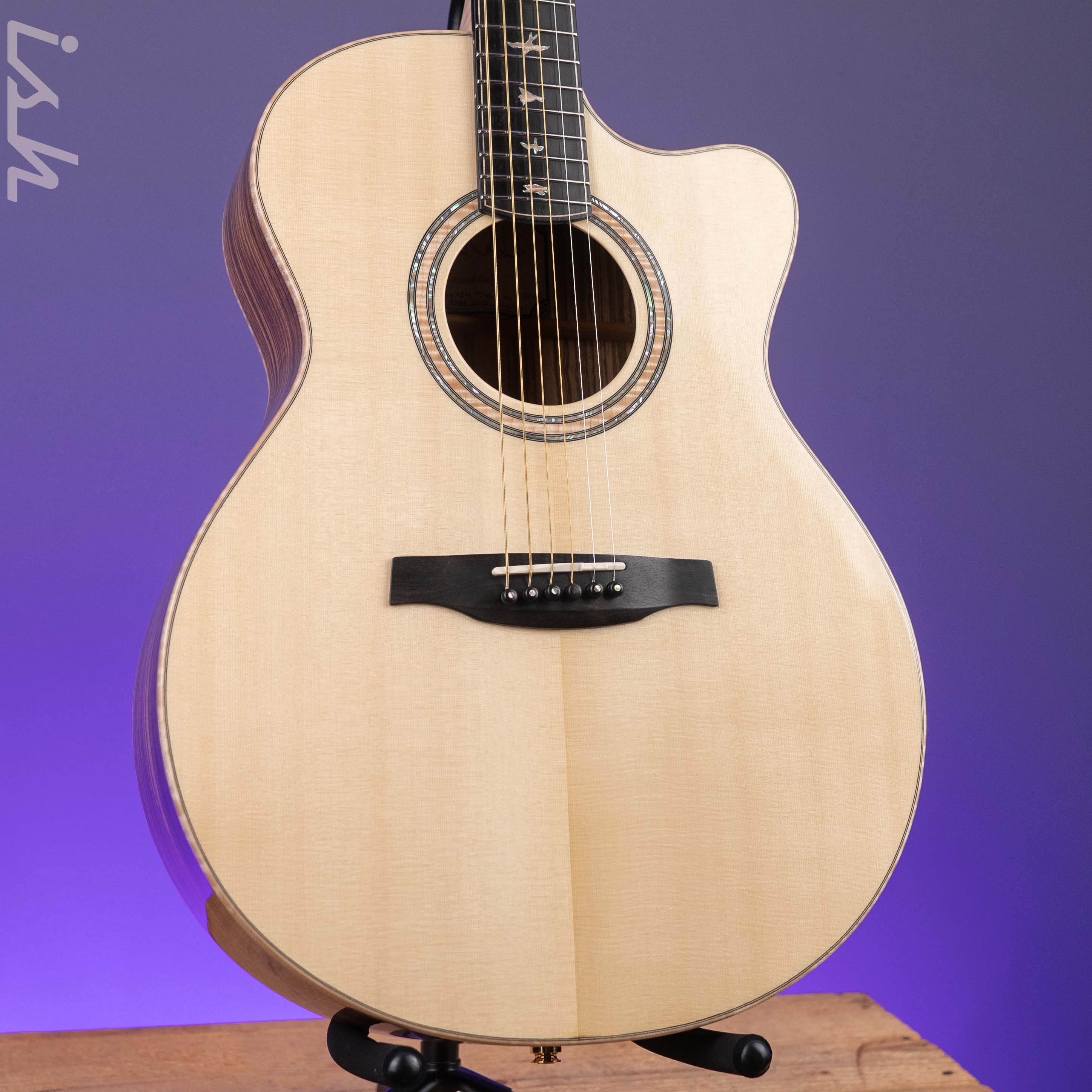 PRS Private Stock Angelus Cutaway European Spruce Zebrawood - Image 2