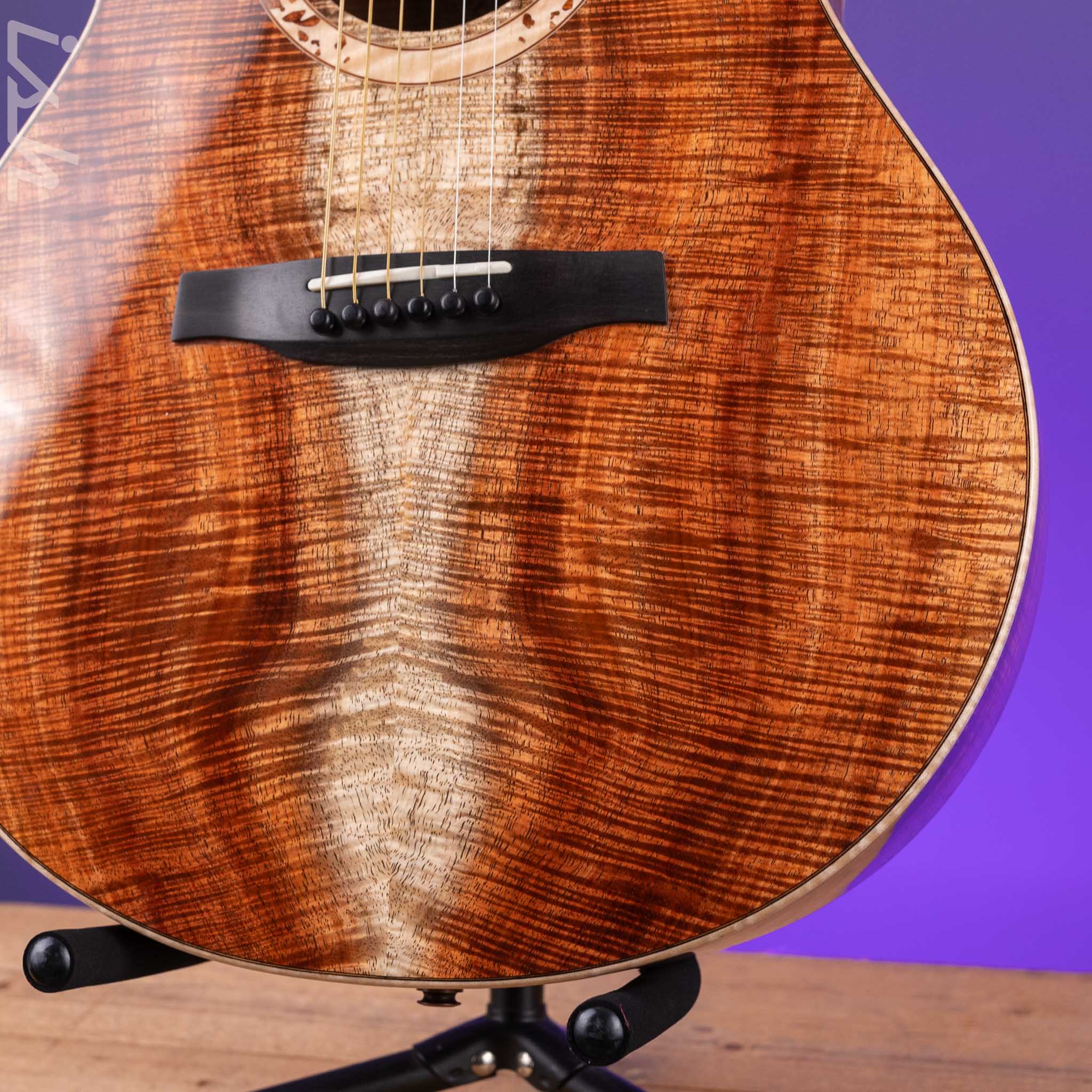 PRS Private Stock Angelus Koa Curly Maple Acoustic-Electric Guitar - Image 5