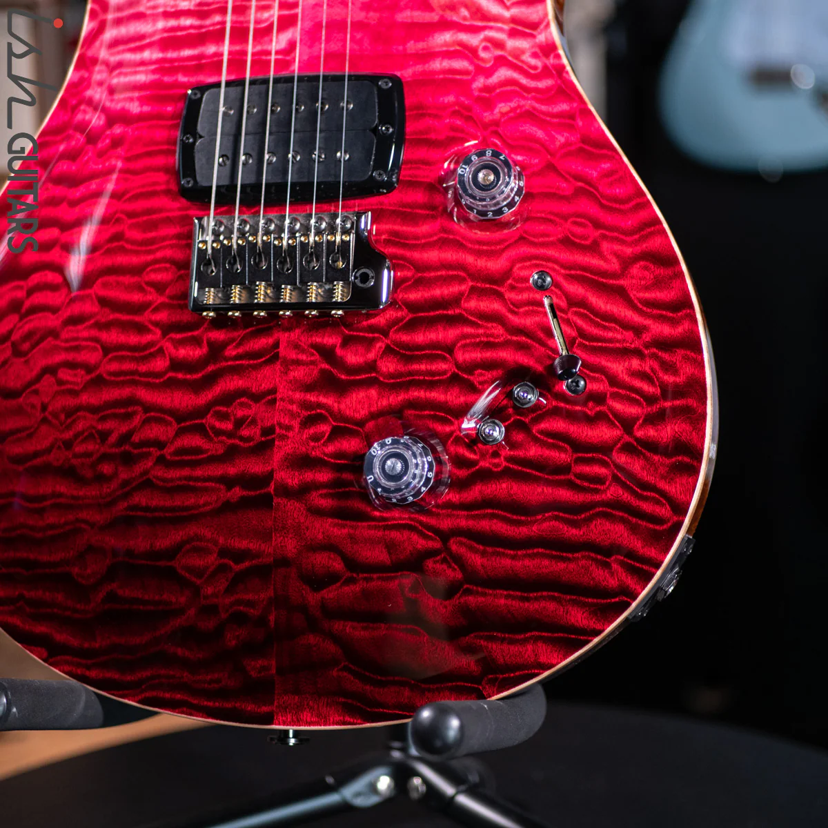 PRS Private Stock Custom 24 408 Graveyard Red Fade - Image 4