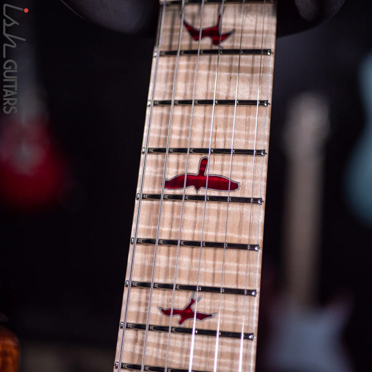 PRS Private Stock Custom 24 408 Graveyard Red Fade - Image 6