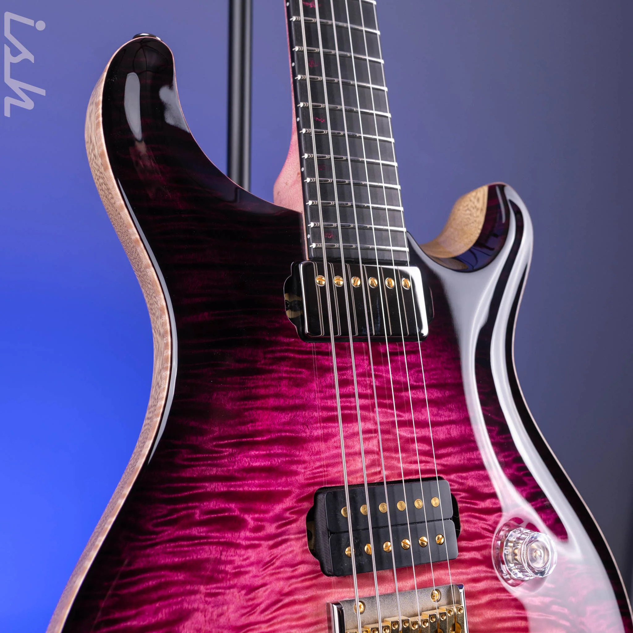 PRS Private Stock Custom 24 Baritone Midnight Orchid Dragon's Breath - Image 4