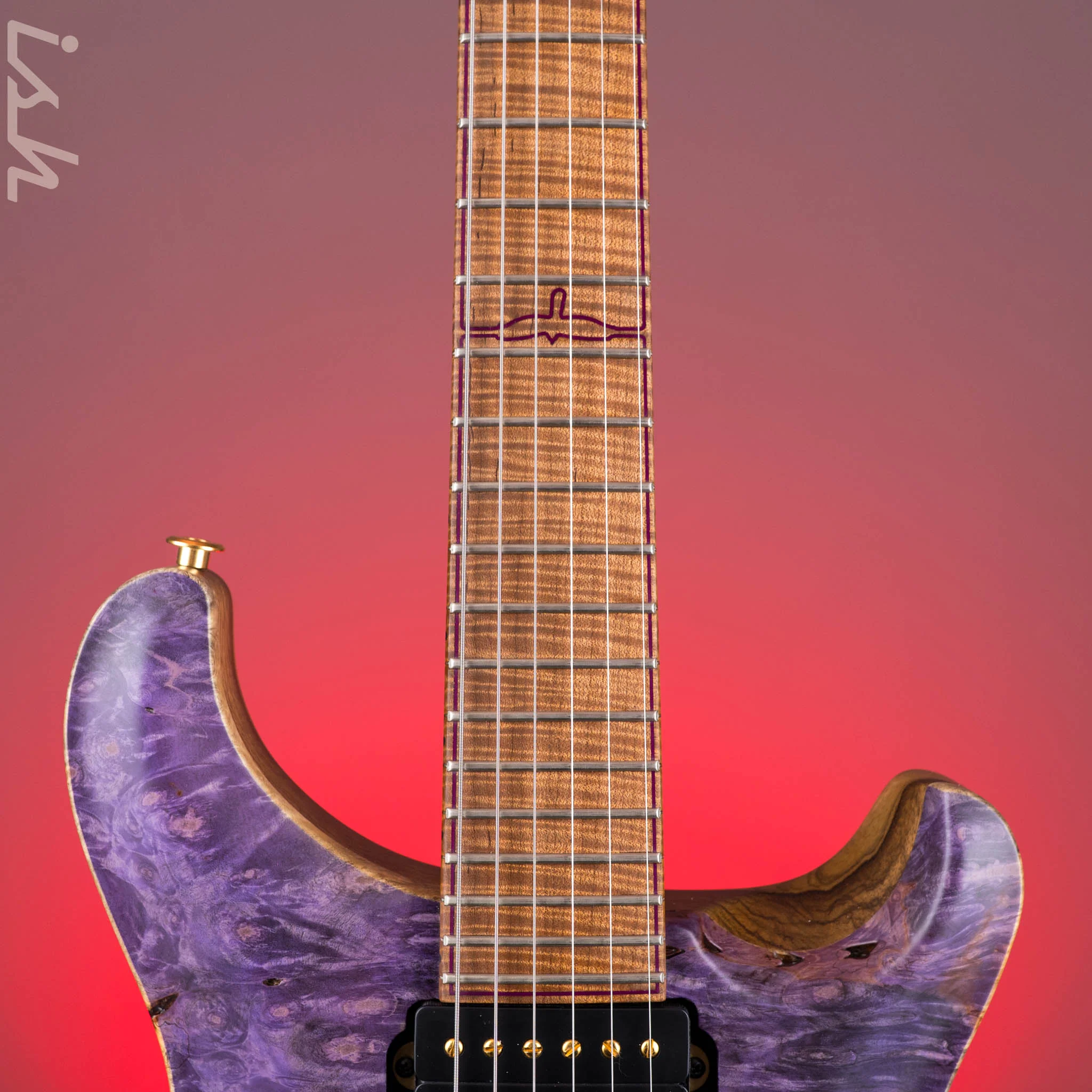 PRS Private Stock Custom 24 Buckeye Burl Violet - Image 6