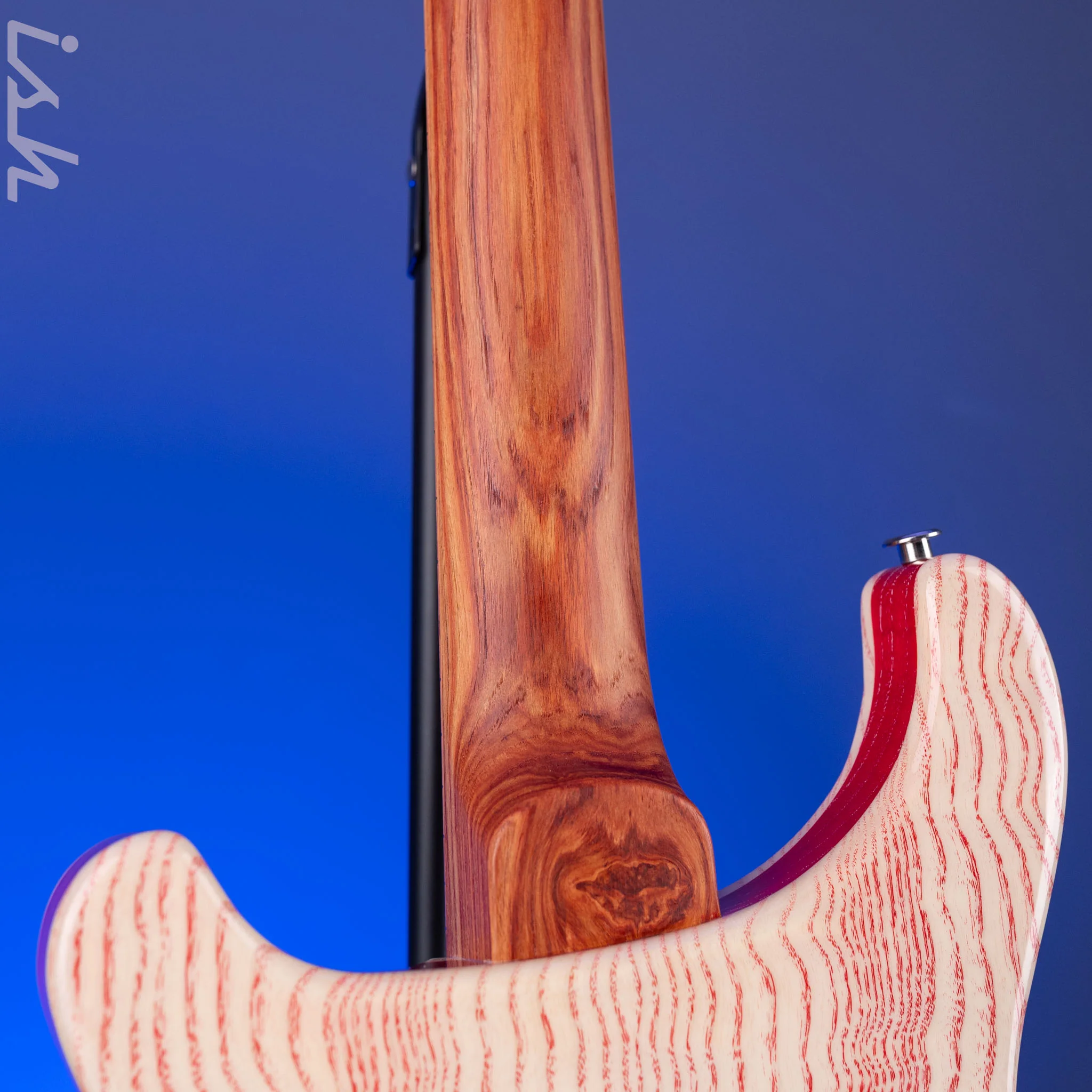 PRS Private Stock Custom 24 Figured Ash Red Grainfill - Image 12