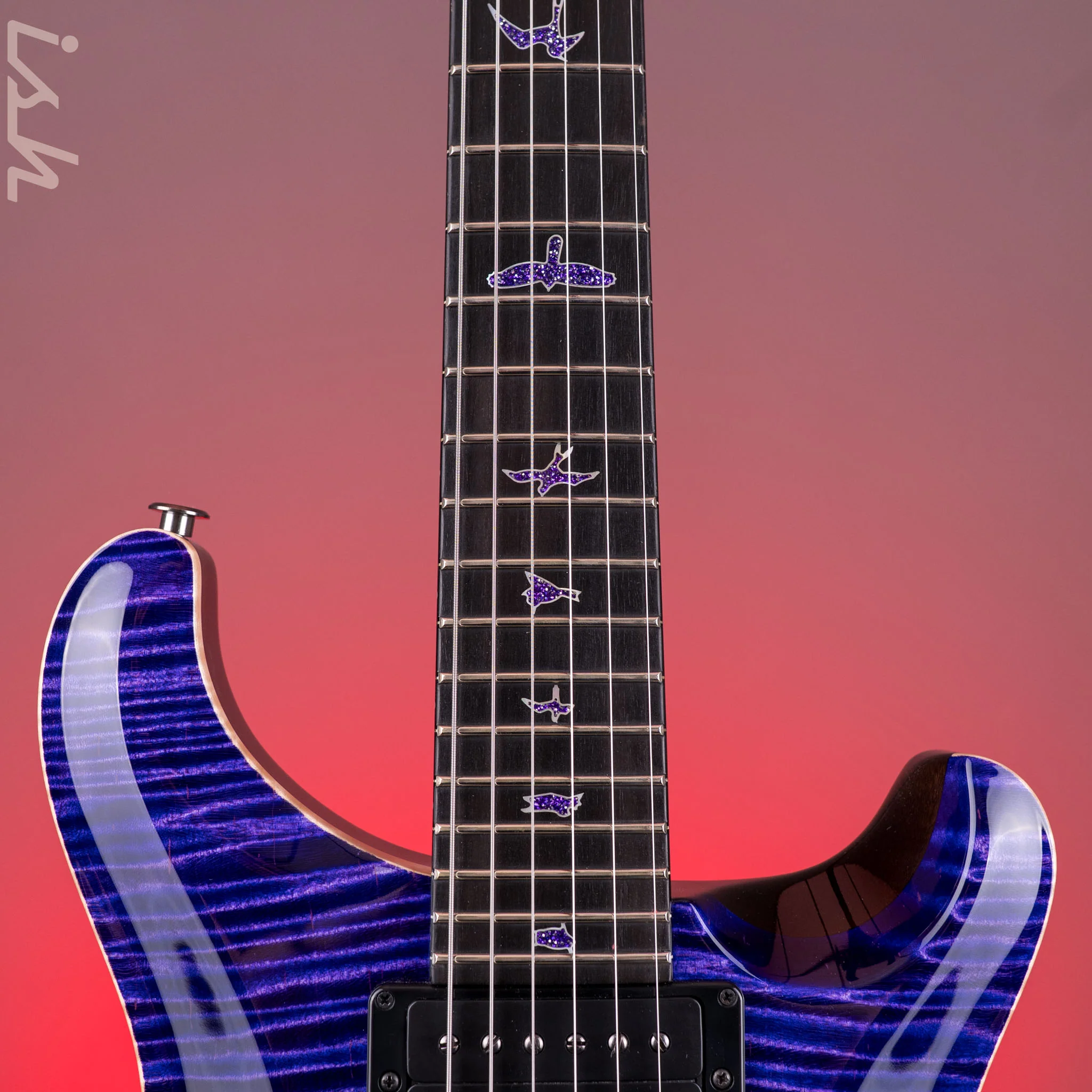 PRS Private Stock Custom 24 Hardtail Purple Glow - Image 6