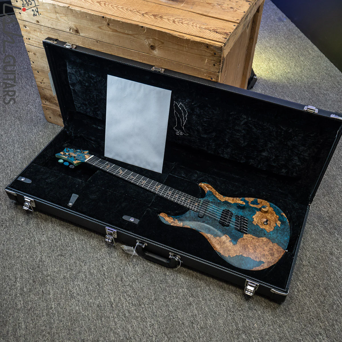 PRS Private Stock Custom 24 Multi Scale Spalted Maple - Image 19
