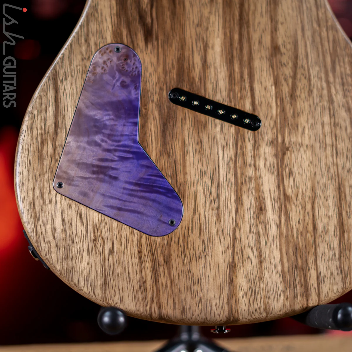 PRS Private Stock Custom 24 Multi-scale 6-String Purple Reverse Glow Satin - Image 10