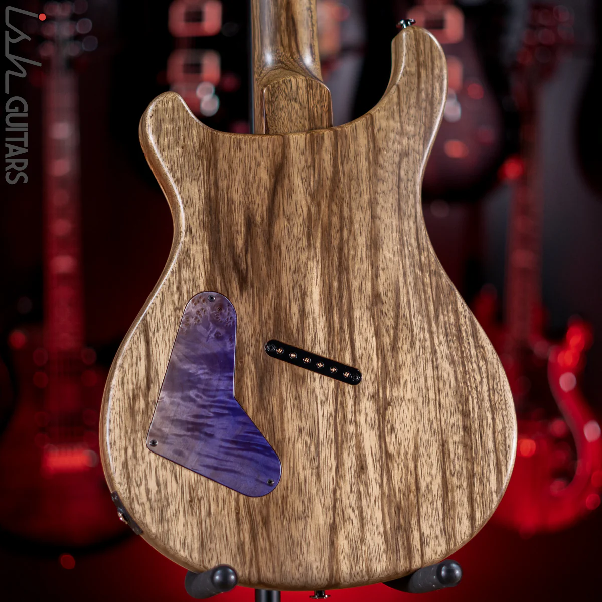 PRS Private Stock Custom 24 Multi-scale 6-String Purple Reverse Glow Satin - Image 8