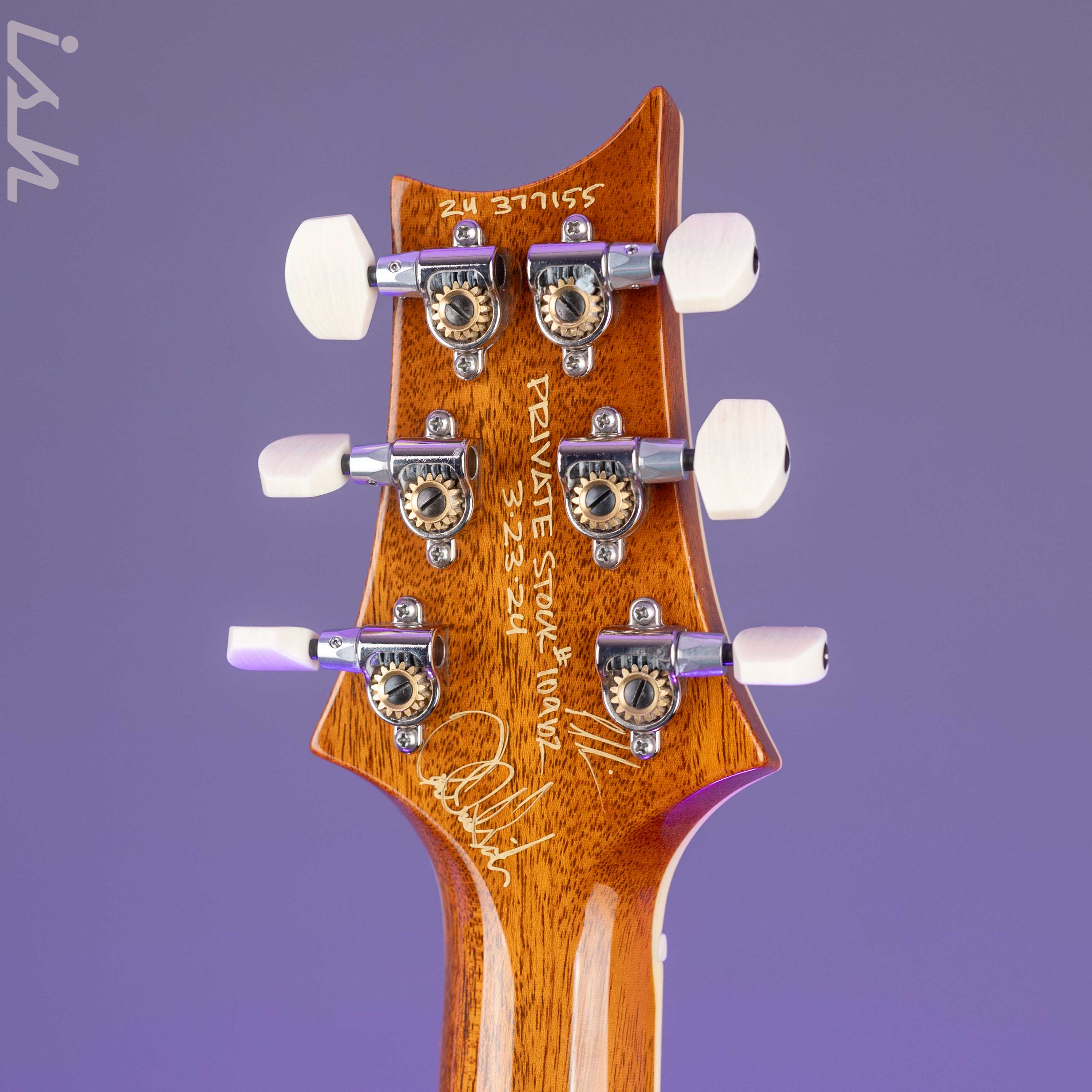 PRS Private Stock Custom 24 Piezo 'Sculpture' Sitka Spruce - Image 12