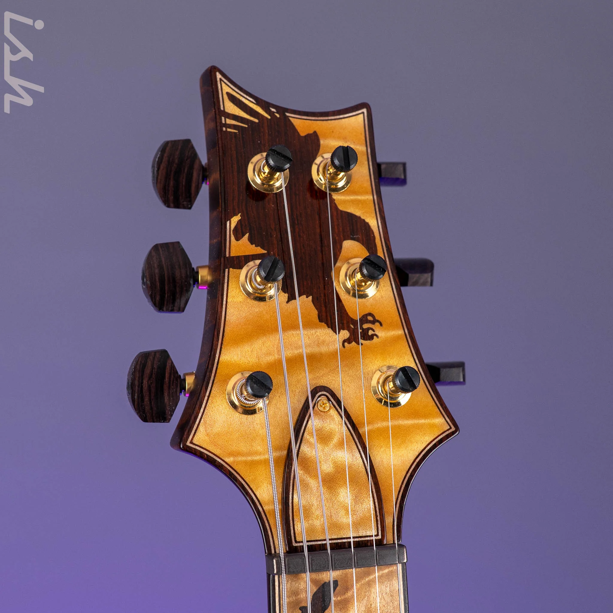 PRS Private Stock Custom 24 One-Piece Top Sandstorm Dragon's Breath - Image 9