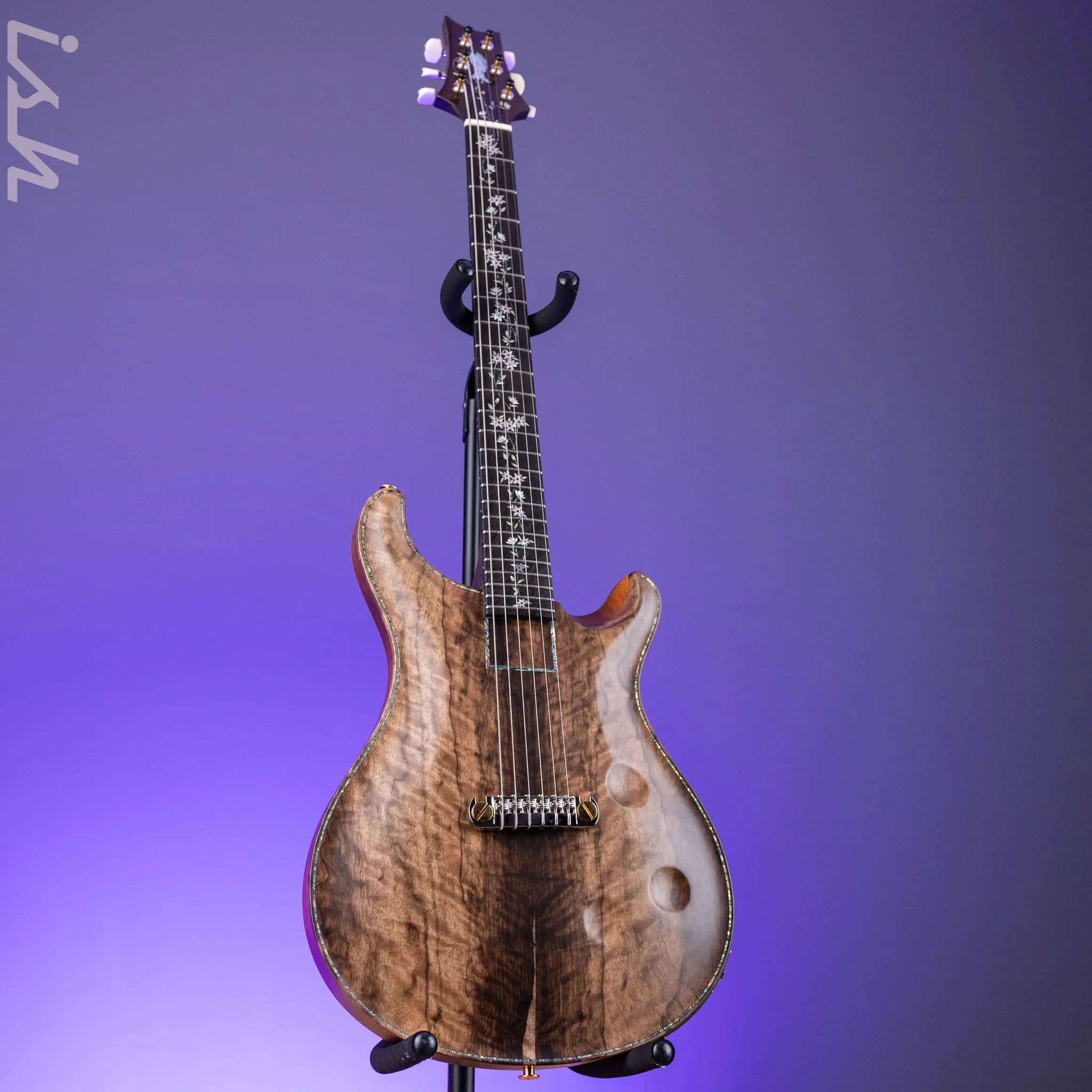 PRS Private Stock Custom 24 'Sculpture' Piezo Semi-Hollow Sculpture Guitar - Tree of Life - Image 2