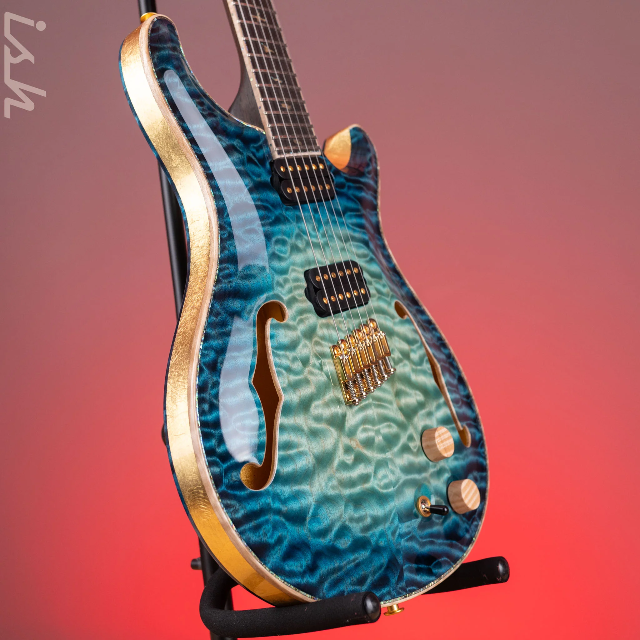 PRS Private Stock Custom 24 Semi-Hollow Multiscale Sub-Zero Glow #9999 - Image 3