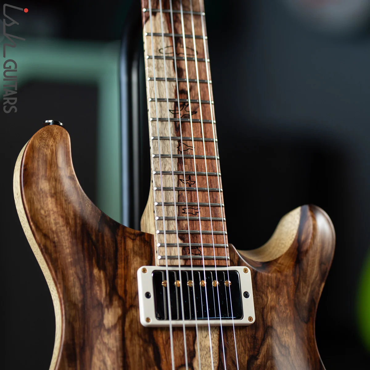PRS Private Stock Custom 24 Semi-Hollow Natural Figured Hormigo - Image 5