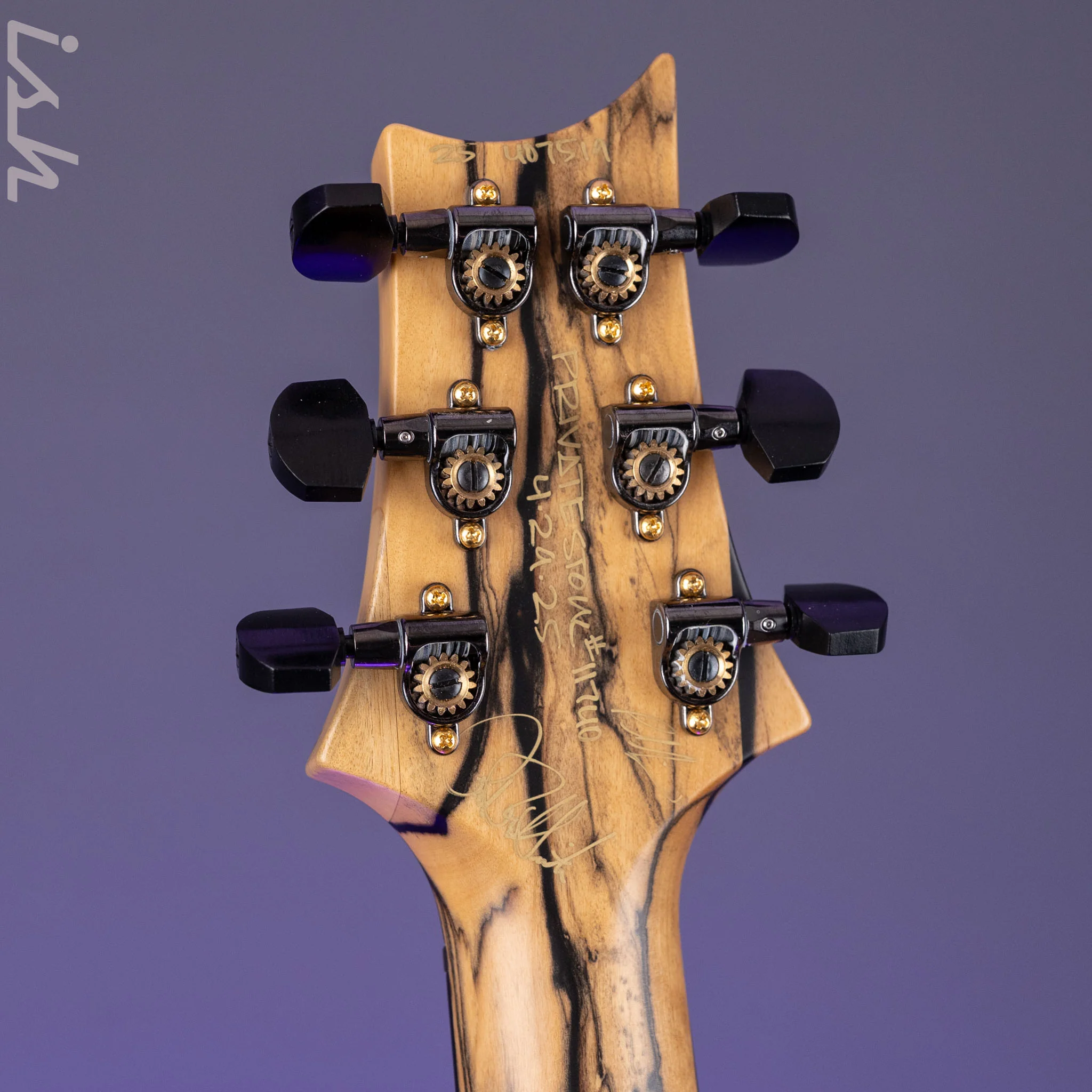 PRS Private Stock Custom 24 Semi-Hollow Stoptail Pale Moon Ebony - Image 12