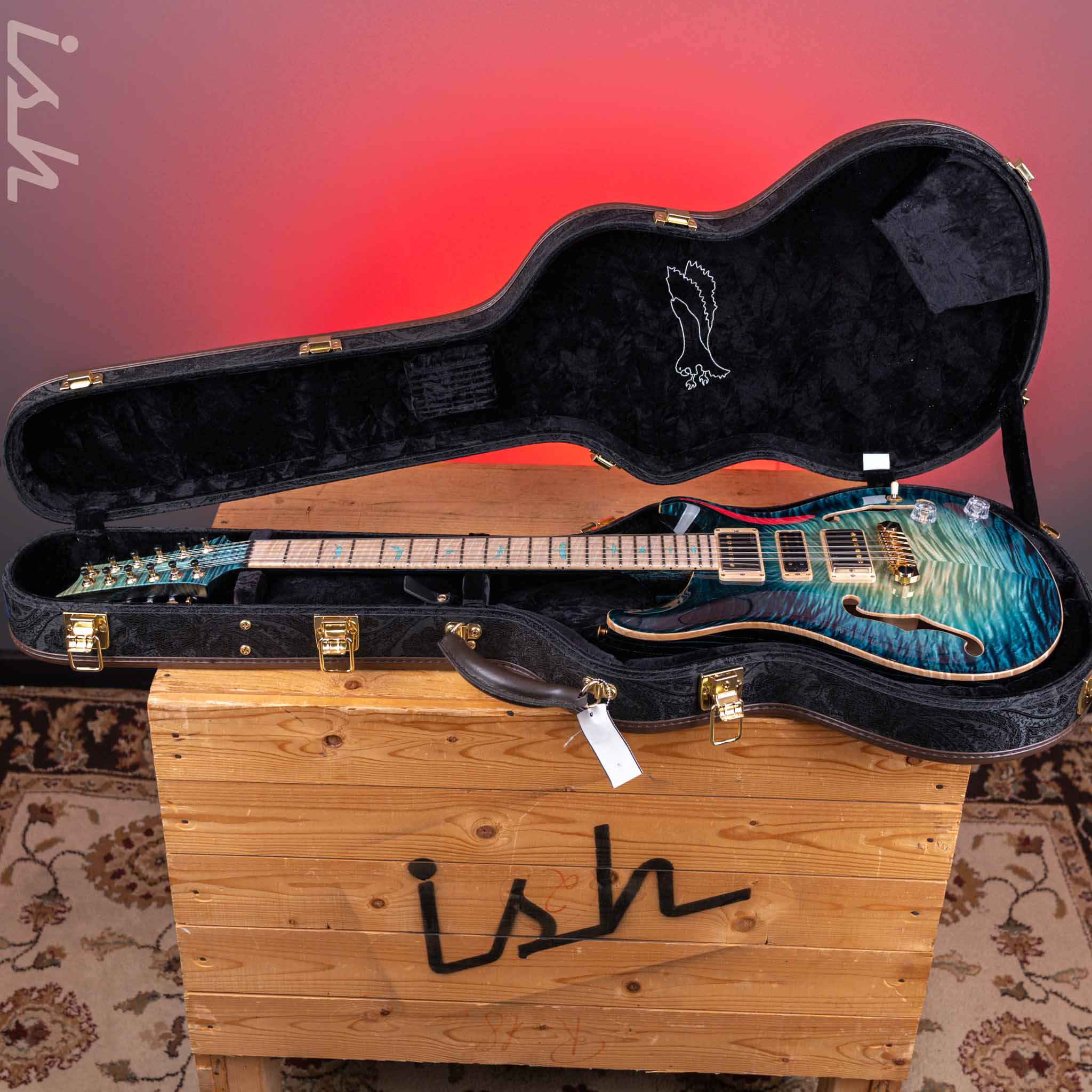 PRS Private Stock Hollowbody I 12-String Sub-Zero Glow - Image 13