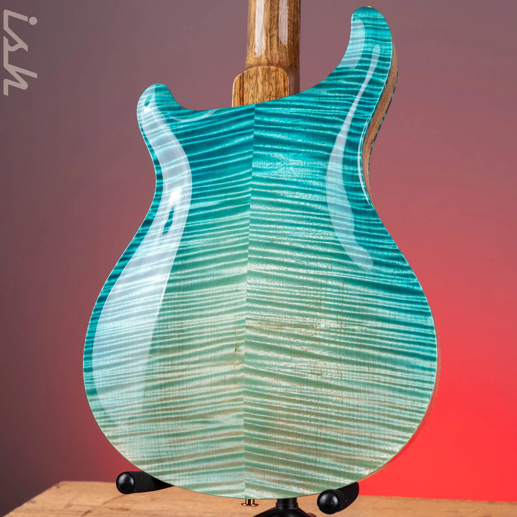 PRS Private Stock Hollowbody II Bahamian Blue Dragon's Breath - Image 10