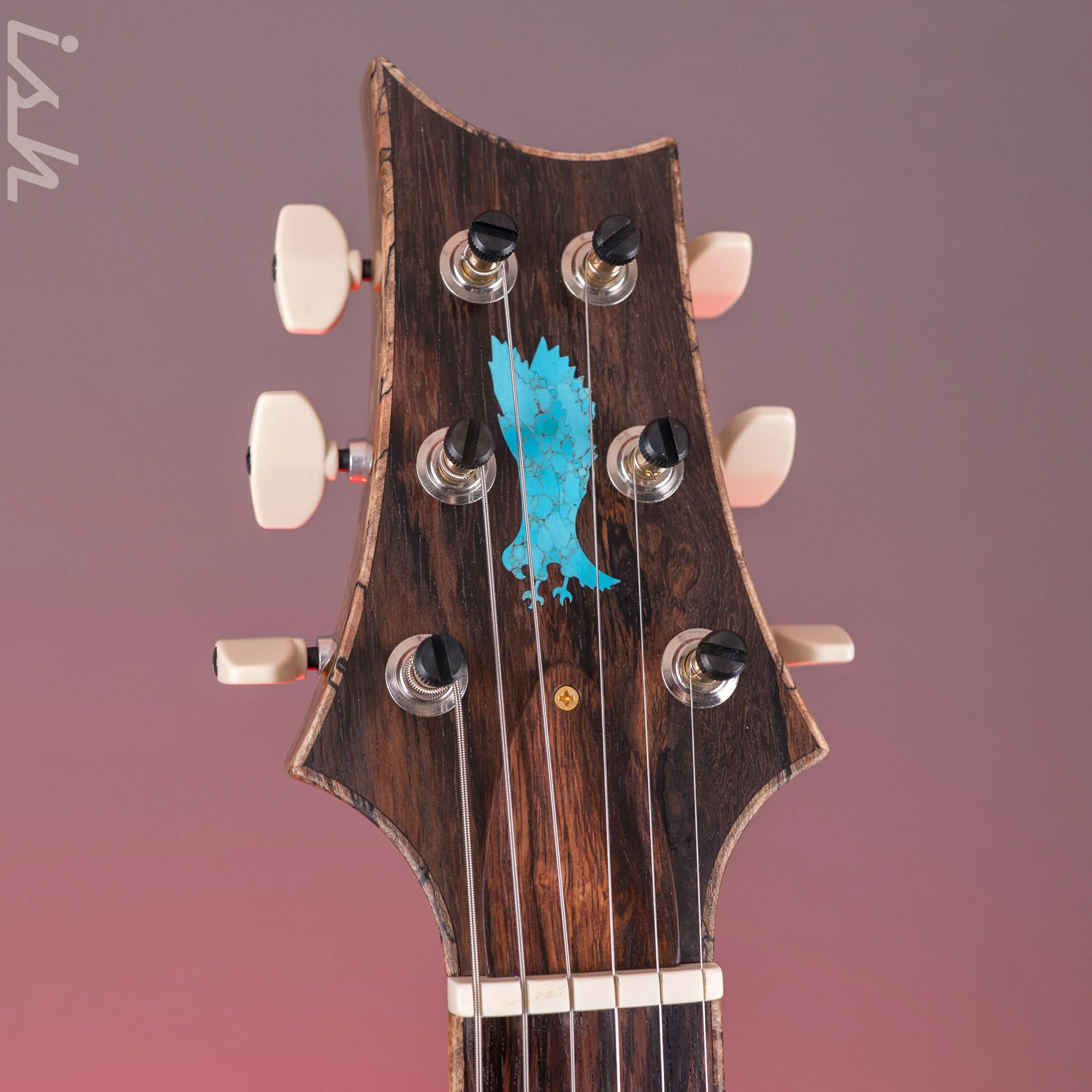 PRS Private Stock Hollowbody II Bahamian Blue Dragon's Breath - Image 8