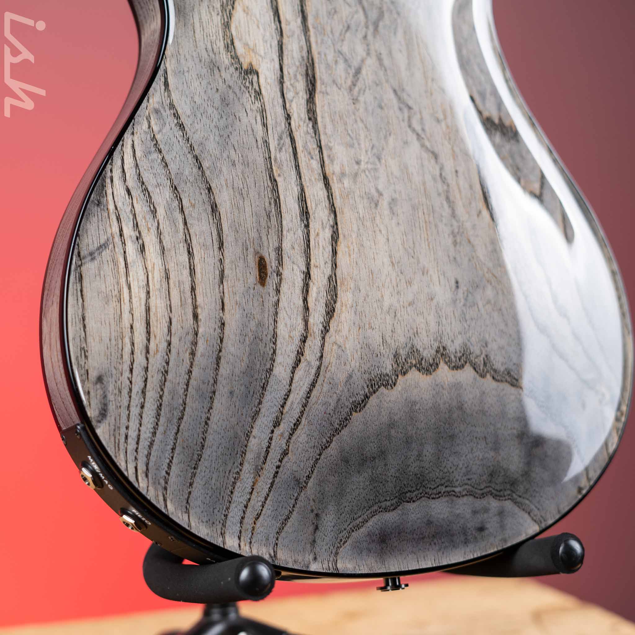 2021 PRS Private Stock Hollowbody II Piezo 24 Fret Swamp Ash Grey Wash - Image 9