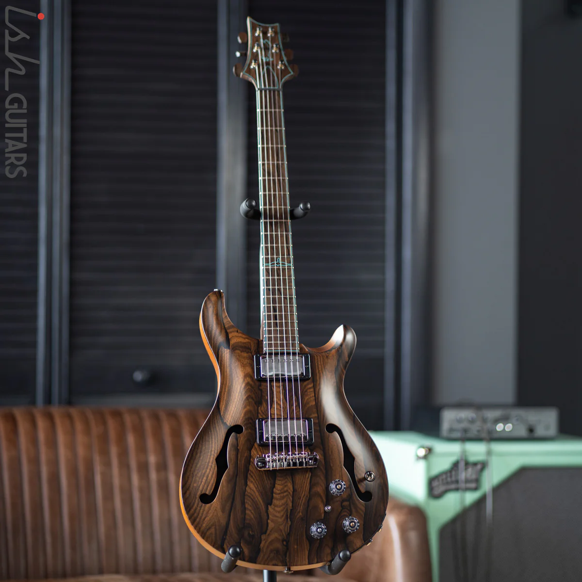 PRS Private Stock Hollowbody II Piezo Natural Ziricote - Image 2