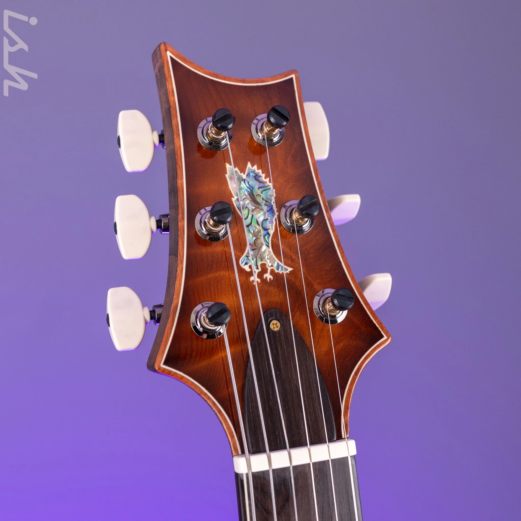 PRS Private Stock Hollowbody II Piezo Redwood & Brazilian Rosewood - Image 8