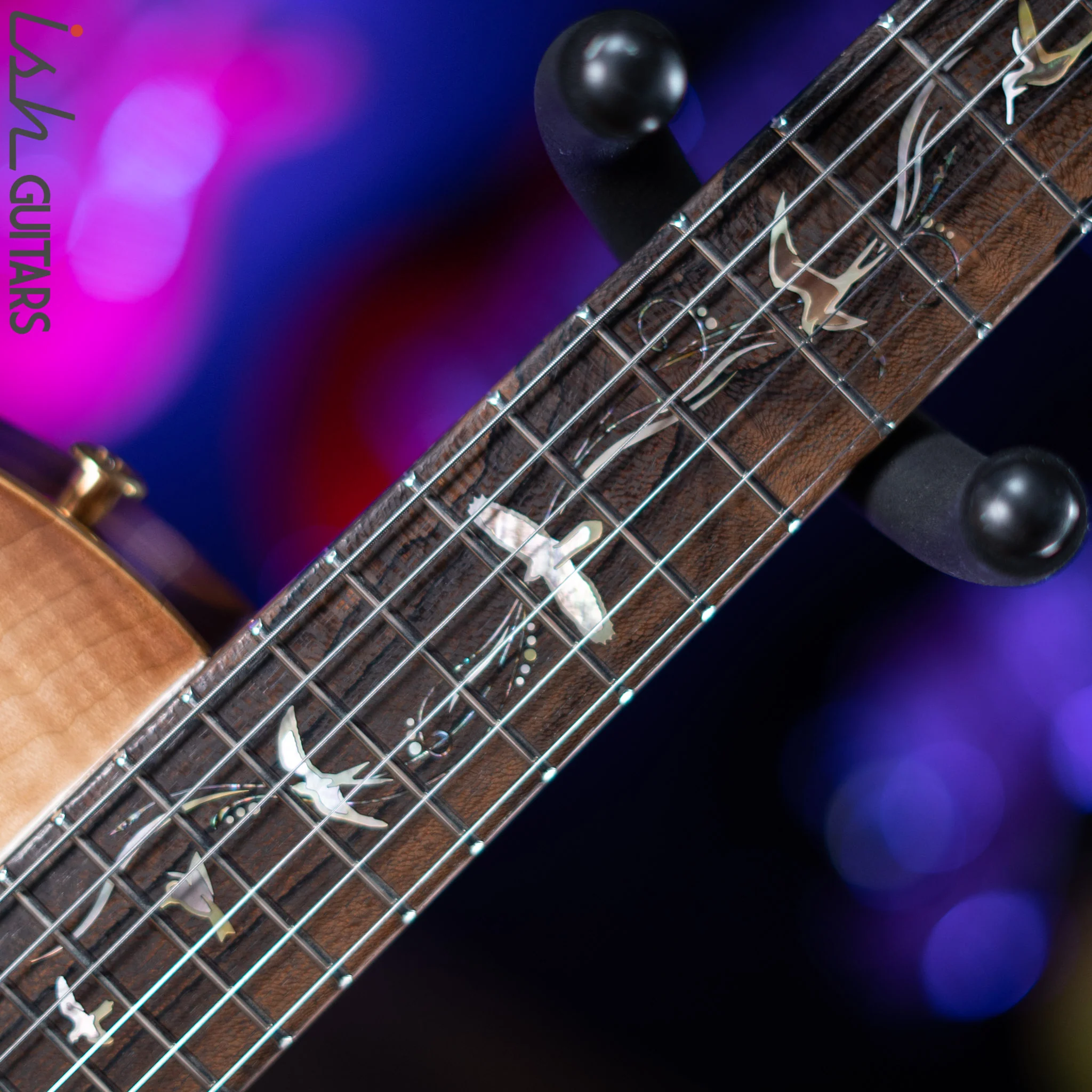 PRS Private Stock JA-15 Singlecut Archtop Natural Smoked Burst - Image 6