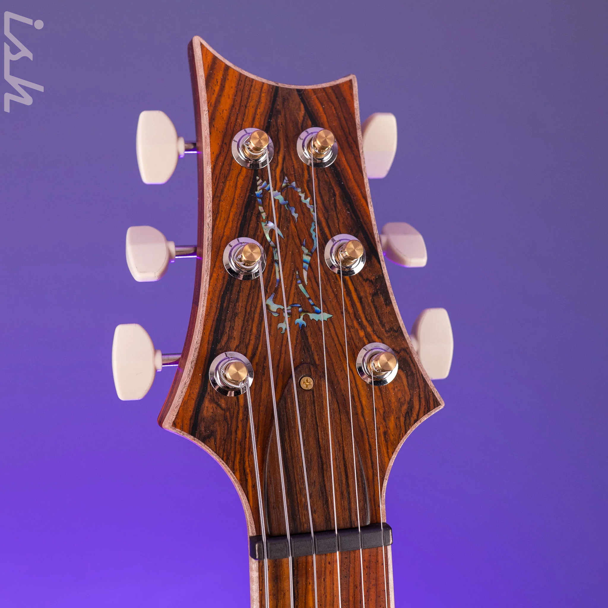 PRS Private Stock McCarty 594 Semi-Hollow Curly Maple Sage Glow - Image 7