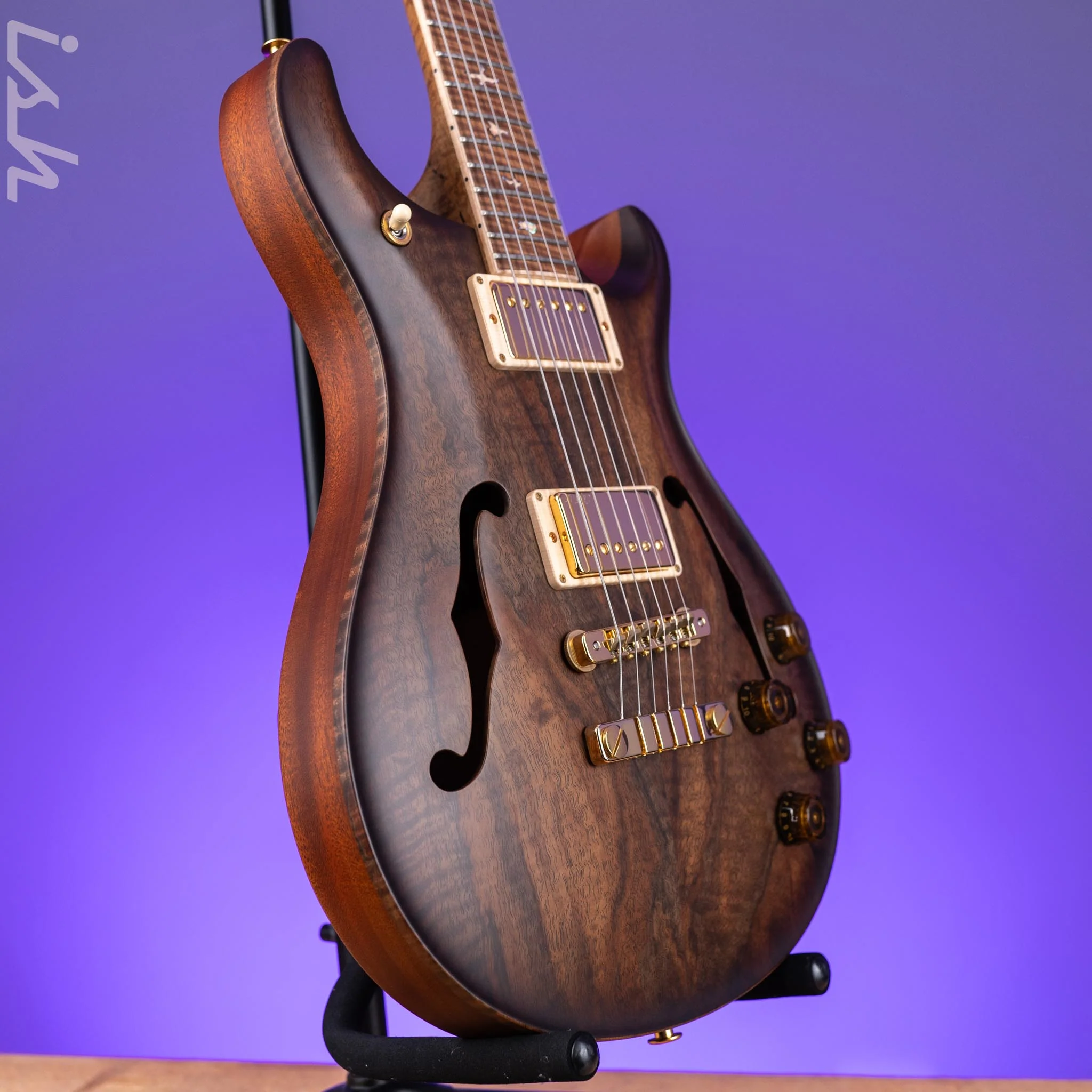 PRS Private Stock McCarty 594 Hollowbody I Satin Nitro Natural Walnut - Image 3