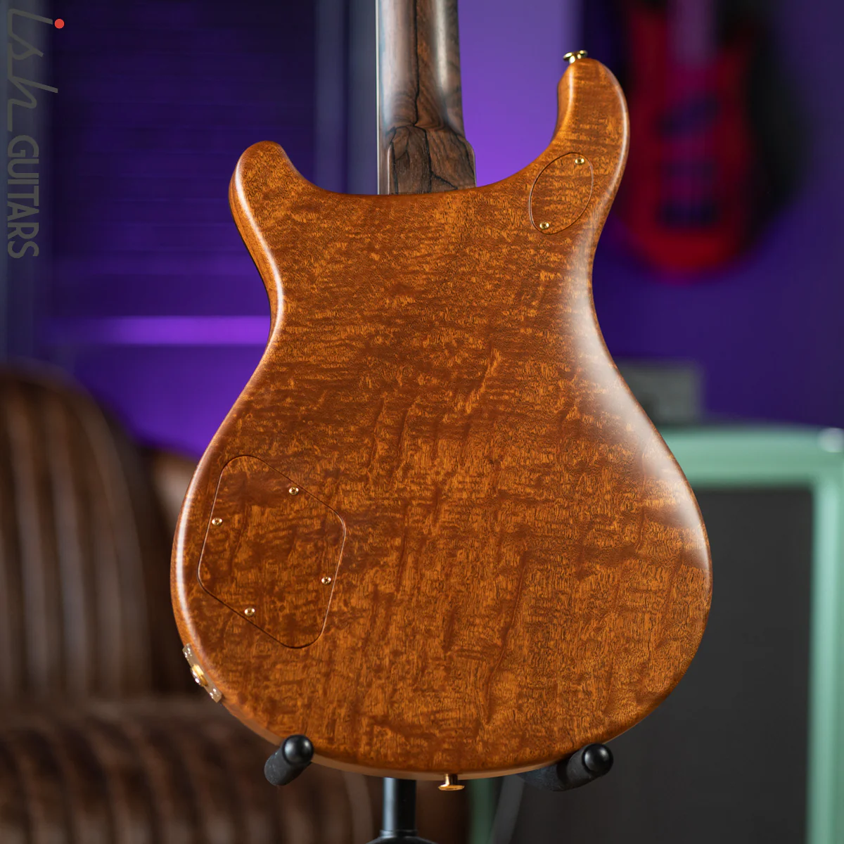 PRS Private Stock McCarty 594 Natural Ziricote with Smoked Burst Satin - Image 10