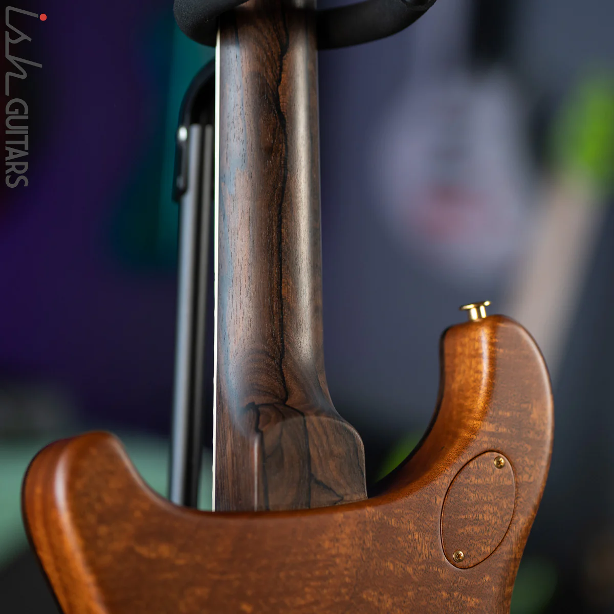 PRS Private Stock McCarty 594 Natural Ziricote with Smoked Burst Satin - Image 13